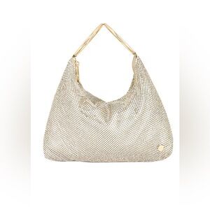 Shar Gold Mesh Bag